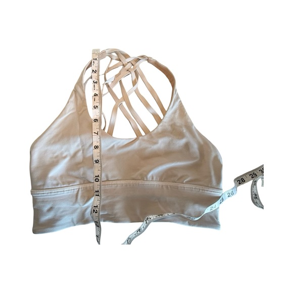 Lululemon athletica Energy Bra Longline Strappy criss-cross back - Picture 5 of 8